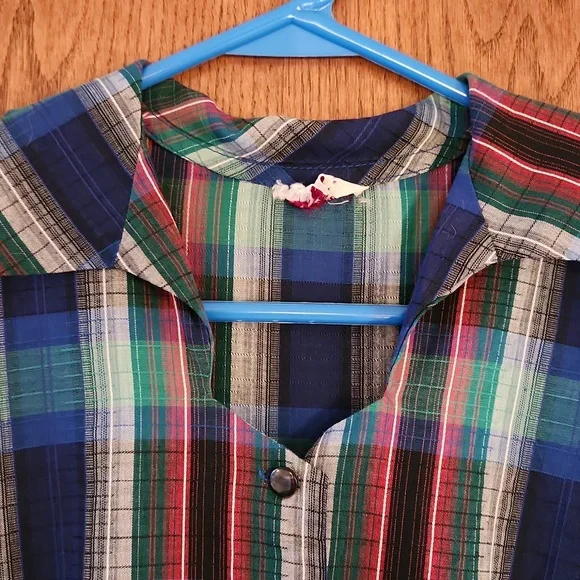 Vintage early to mid 1900's Marla D Side Zipper Dress/Appr Sz 6 - Picture 3 of 11